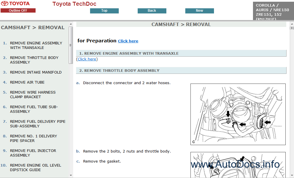 Toyota Auris Manual Download